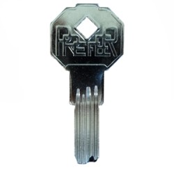 CHIAVE PUNZONATA 4 SPINE X CILINDRO EUROPEO PREFER