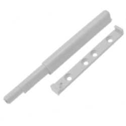 CRICCHETTO A SCATTO REGOLABILE C/PARACOLPO 15NM BIANCO