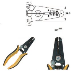 PINZA SPELLAFILI MULTIUSO MM.165  ART.CSP 30/1