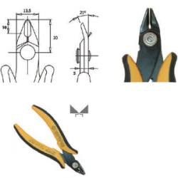TRONCHESE TAGLIO RASO MM.138 FORZA DI TAGLIO 3 KG ART.TRE 03 NB
