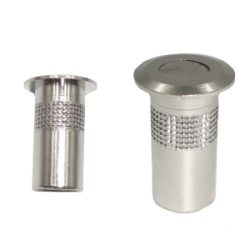 POZZETTI NICHELATI C/MOLLA MM.8