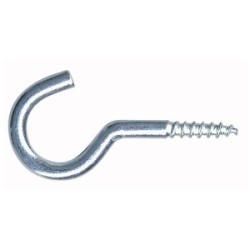 GANCIO APERTO A VITE 17X40  ZINCATO ART.103