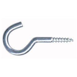 GANCIO APERTO A VITE 18X50  ZINCATO ART.103