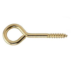 OCCHIOLO A VITE 14X25 OTTONE ART.100E