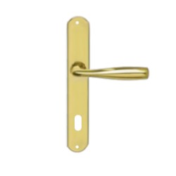 MANIGLIA SHARK Q8 C/PLACCA PATENT 90 C/MOLLA AMBIDESTRA GCTOL