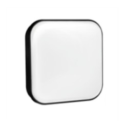 PLAFONIERA A LED SIMPLY SQUARE NERA 16W 1280 LUMEN 4000K