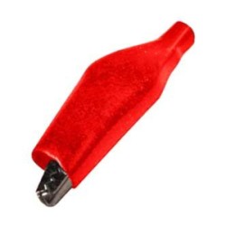 PINZA A COCCODRILLO ISOLATA MM.37 ROSSA COC/61R-C