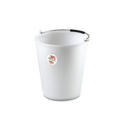 SECCHIO CASALINGO LT.7 BIANCO ART.22071