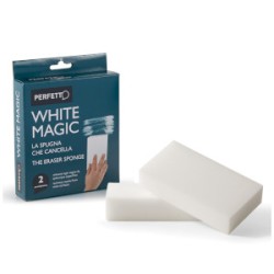 SPUGNA RIMUOVI MACCHIE WHITE MAGIC PZ.2 PERFETTO ART.0246E