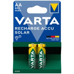 PILA STILO RICARICABILE ACCU SOLAR 800mAh PZ.2 ART.56736