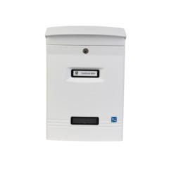 CASSETTA POSTALE GIOIOSA BIANCA 9016 ART.10-400.9016