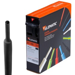 GUAINA TERMORESTRINGENTE EV100 NERA 19,1 MT.5 IN BOX ART.12251190