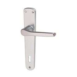 MANIGLIA GABRY C/PLACCA YALE ARGENTO