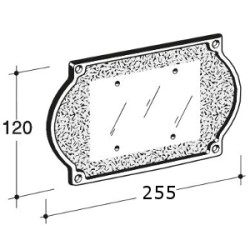 PLACCA PORTANUMERI 3 POSTI    10-683.62