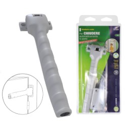 CHIUDIPORTA A MOLLA SPIR ARGENTO 00124